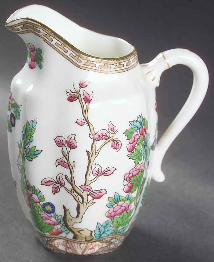 Indian Tree Multicolor (Scalloped, Older) 16 Oz Pitcher by Coalport-1