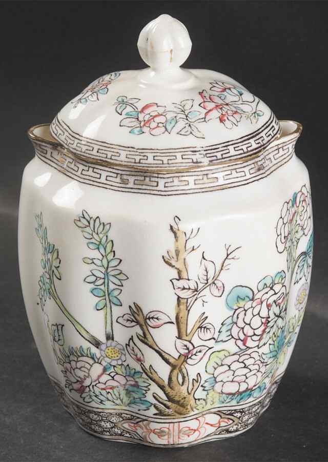 Indian Tree Multicolor (Scalloped, Older) Creamer & Lid by Coalport-1