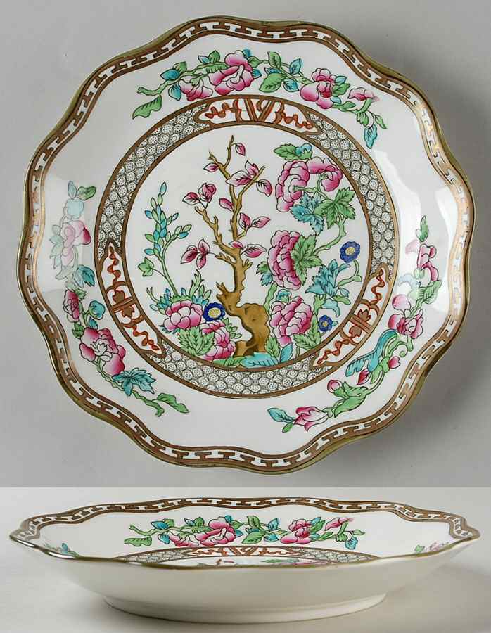 Indian Tree Multicolor (Scalloped, Older) Bon Bon by Coalport-1