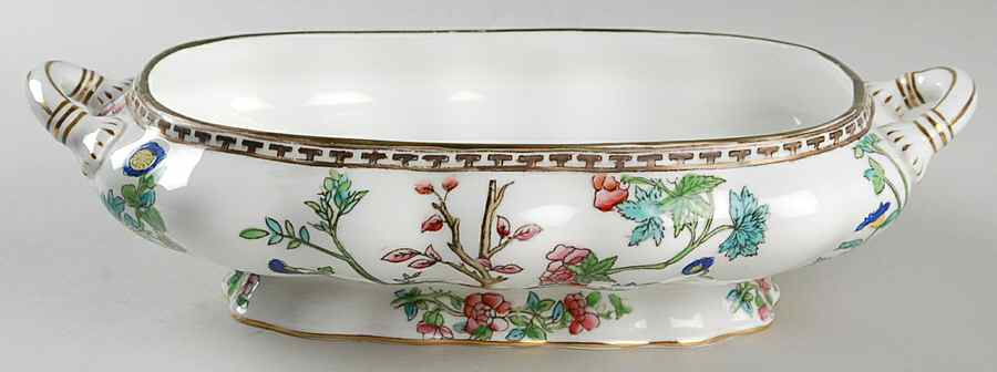 Indian Tree Multicolor (Scalloped, Older) Oval Vegetable No Lid by Coalport-1