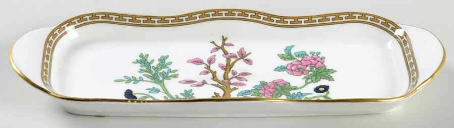 Indian Tree Multicolor (Scalloped, Older) Small Oval Tray by Coalport-1