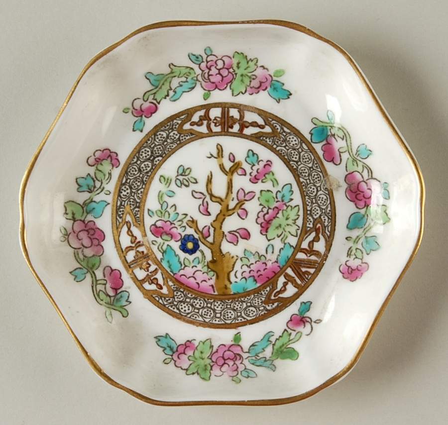 Indian Tree Multicolor (Scalloped, Older) 4" Ashtray by Coalport-1