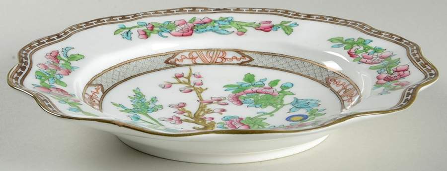 Indian Tree Multicolor (Scalloped, Older) Large Rim Soup Bowl by Coalport-1
