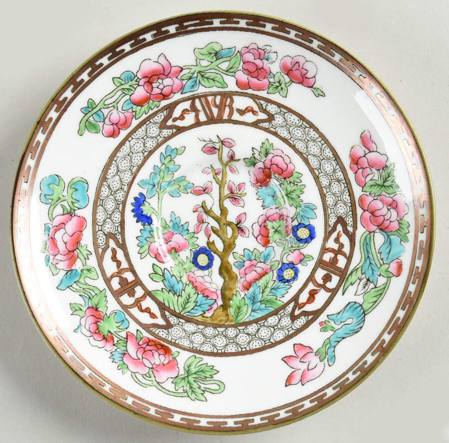 Indian Tree Multicolor (Smooth Edge) Saucer by Coalport-1