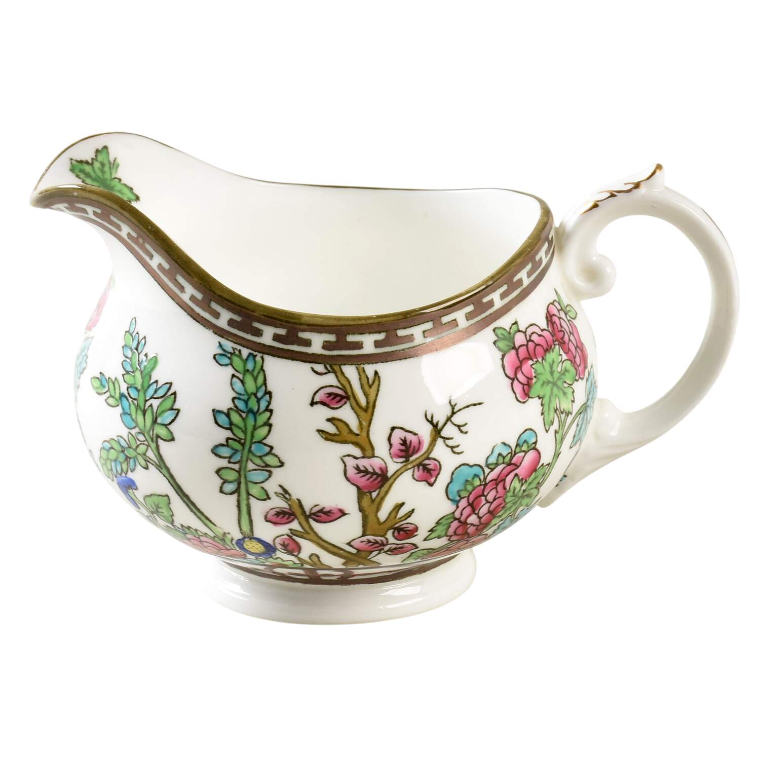 Indian Tree Multicolor (Smooth Edge) Creamer by Coalport-1