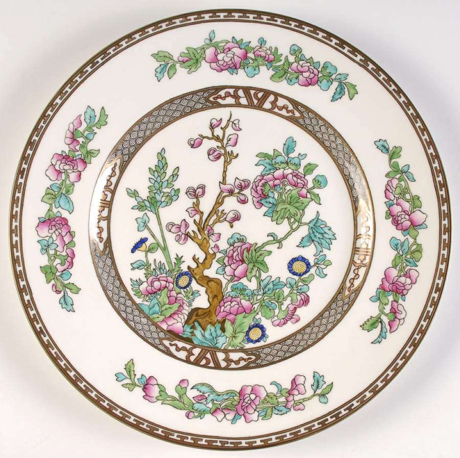 Indian Tree Multicolor (Smooth Edge) Dinner Plate by Coalport-1