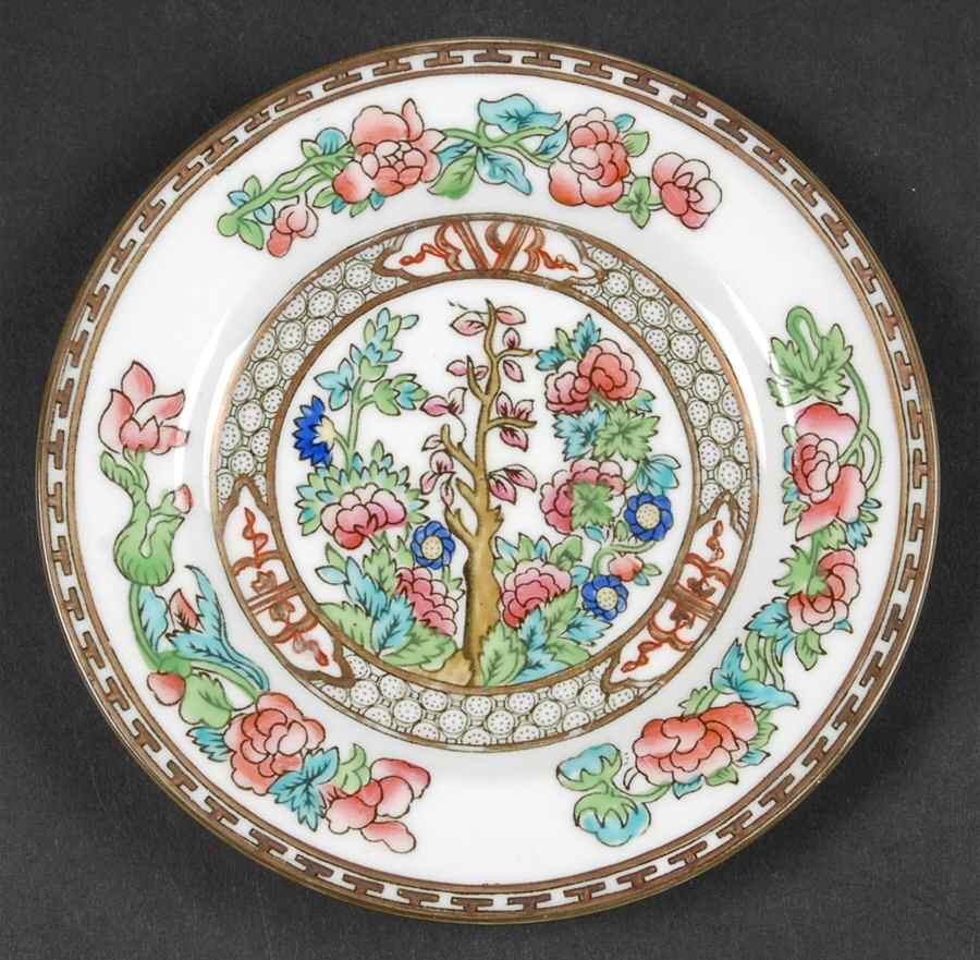 Indian Tree Multicolor (Smooth Edge) Bread & Butter Plate by Coalport-1