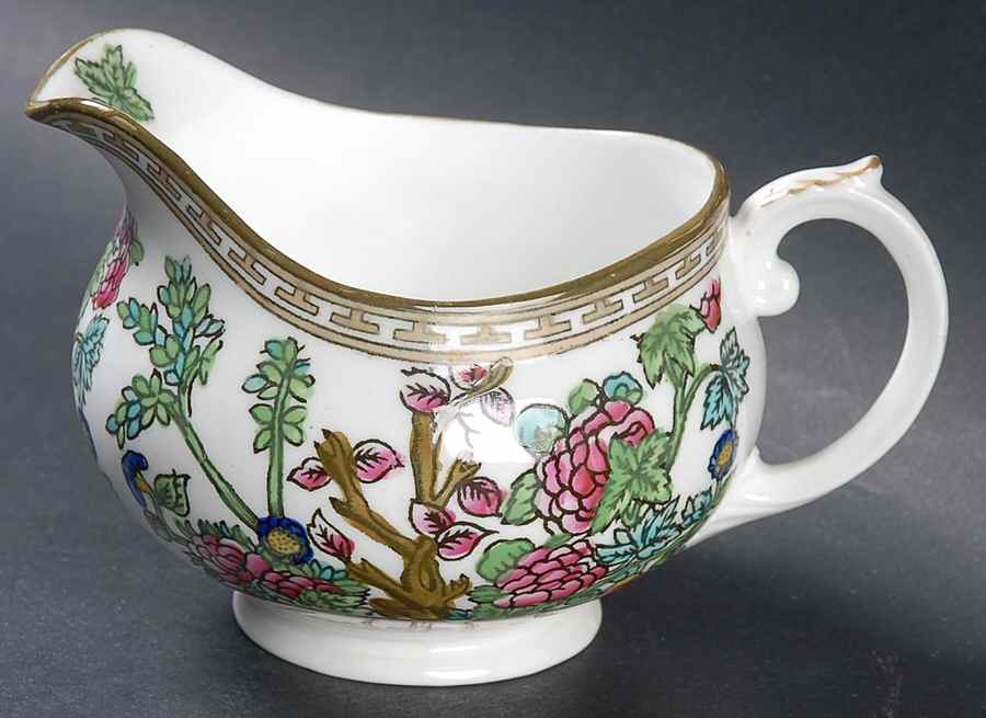 Indian Tree Multicolor (Smooth Edge) Creamer by Coalport-1
