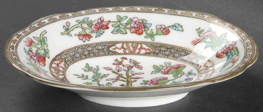 Indian Tree Multicolor (Semi Scalloped) Soap Dish by Coalport-1