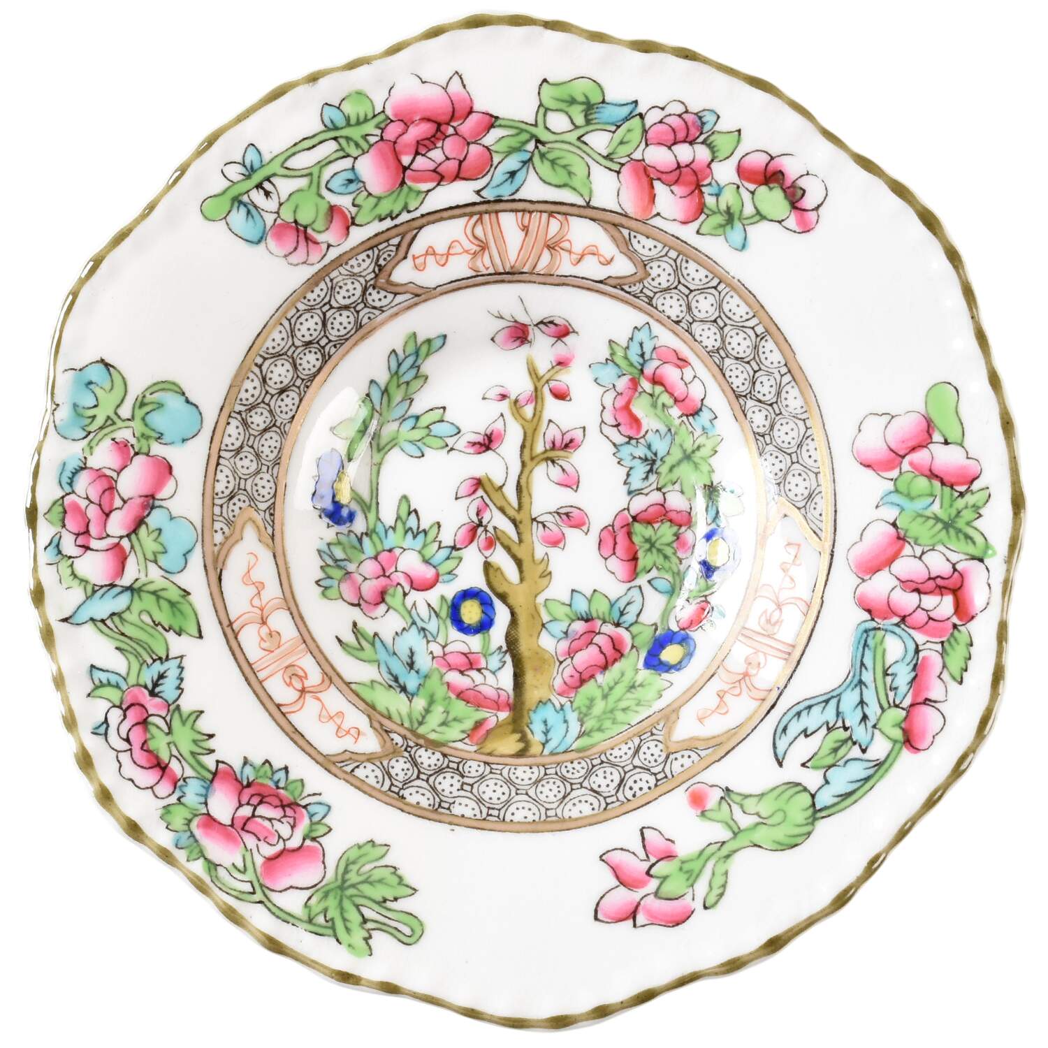 Indian Tree (Beaded) Saucer by Coalport-1