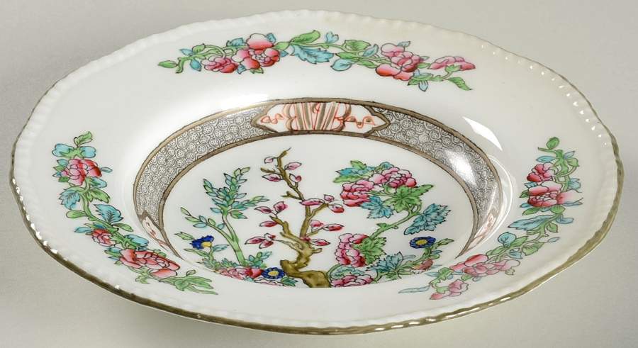 Indian Tree (Beaded) Rim Soup Bowl by Coalport-1