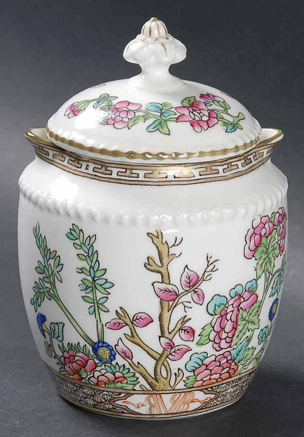 Indian Tree (Beaded) Creamer & Lid by Coalport-1