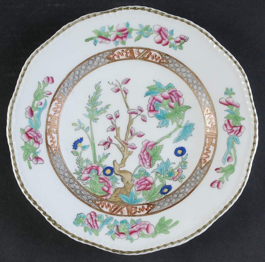 Indian Tree (Beaded) Luncheon Plate by Coalport-1