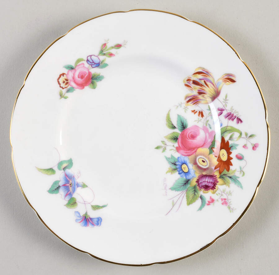 Junetime Dessert/Pie Plate by Coalport-1