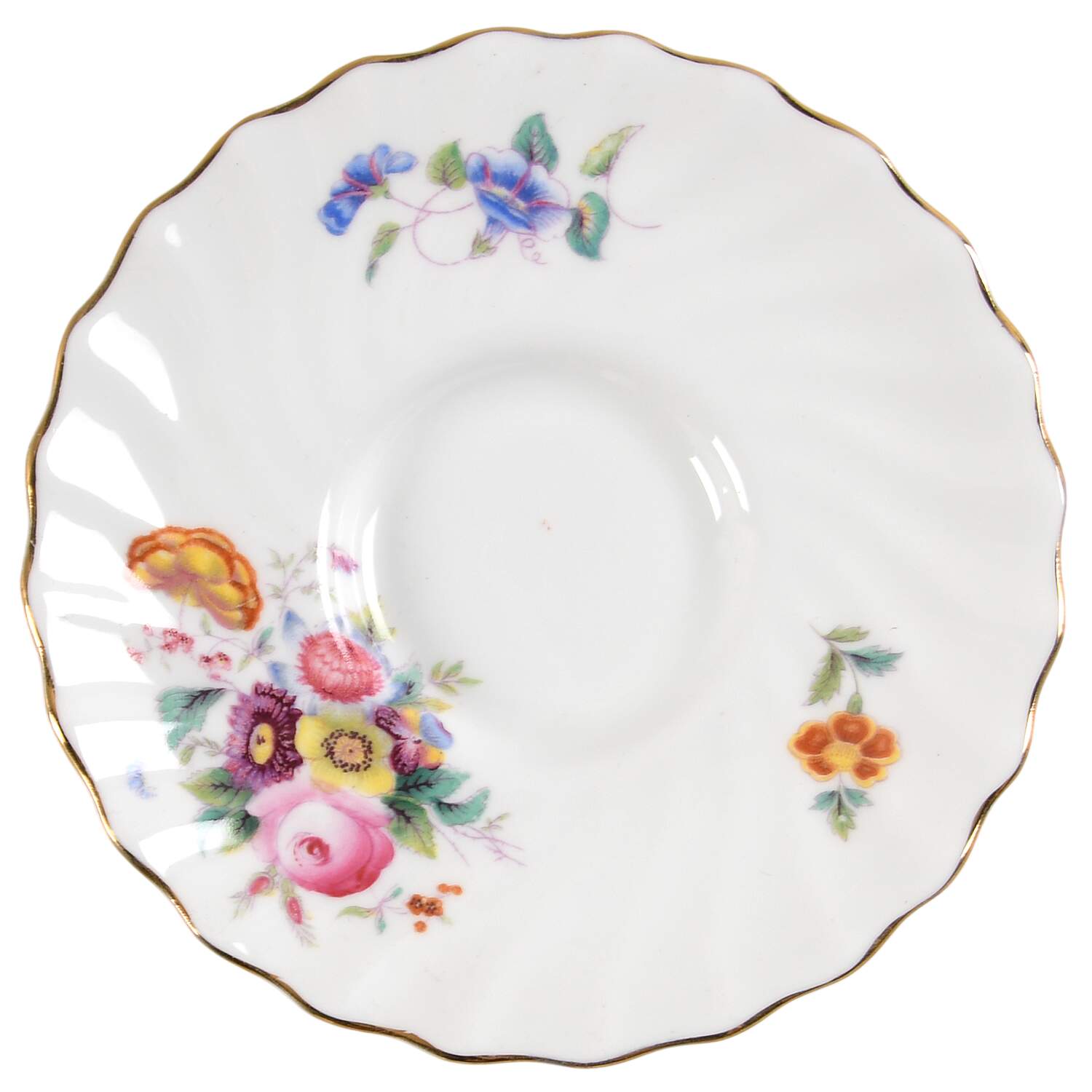 Junetime Saucer for Flat Demitasse Cup by Coalport-1