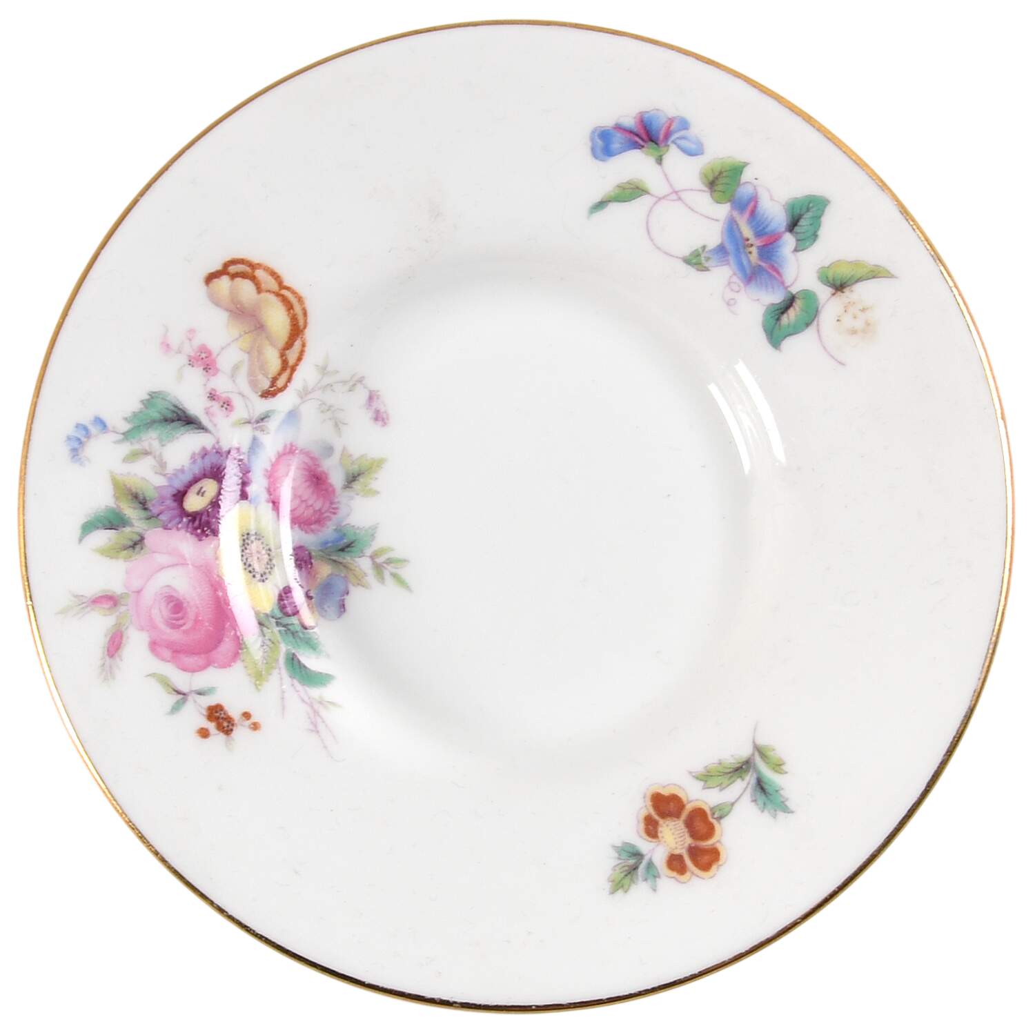 Junetime Saucer for Flat Demitasse Cup by Coalport-1