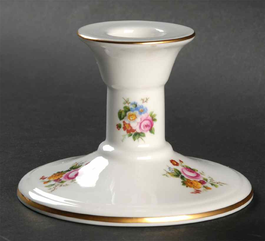Junetime Single Light Candlestick by Coalport-1