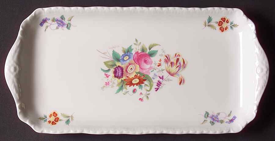 Junetime Large Sandwich Tray by Coalport-1