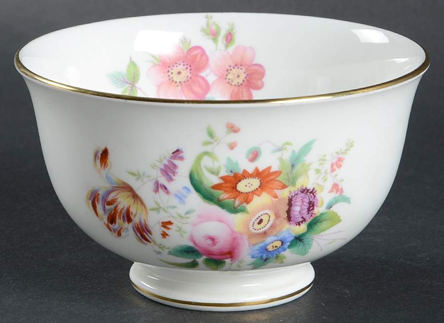 Junetime Open Sugar Bowl by Coalport-1