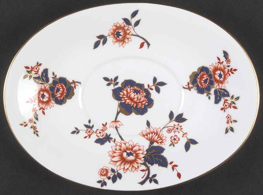 Khotar Underplate for Gravy Boat by Coalport-1