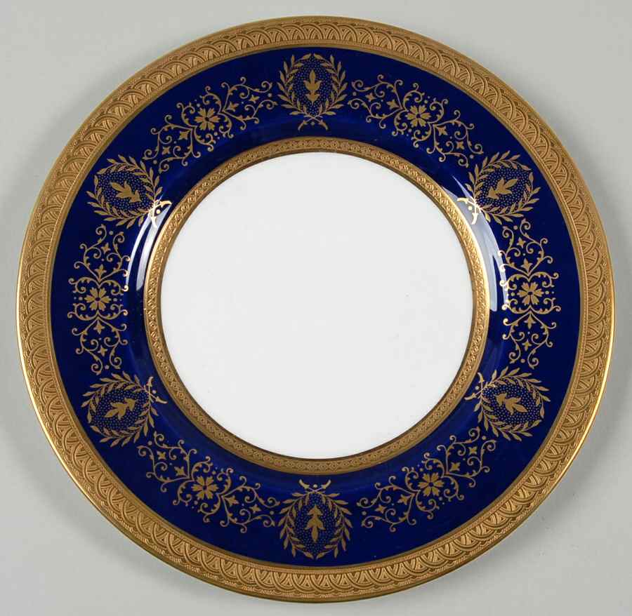 Lady Anne Cobalt Blue Salad Plate by Coalport-1