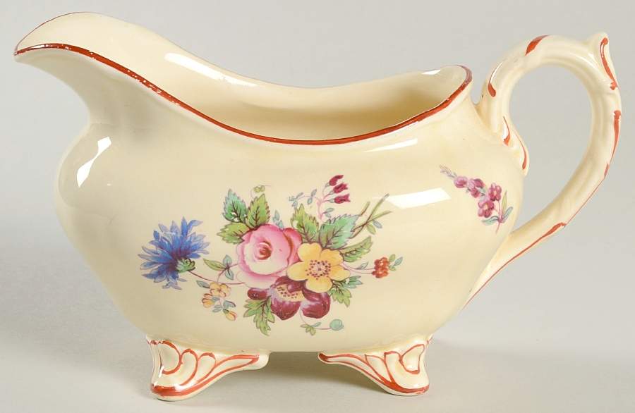 Lady Sylvia Gravy Boat by Coalport-1