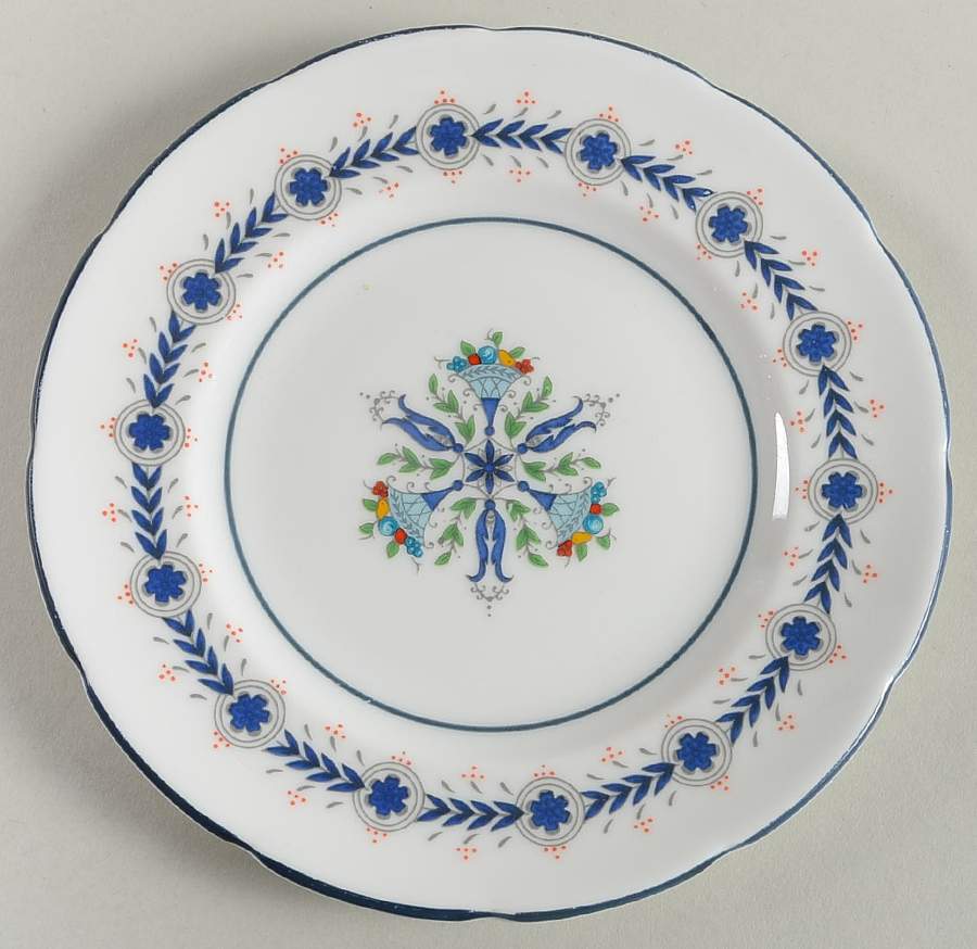 Lucerne Bread & Butter Plate by Coalport-1