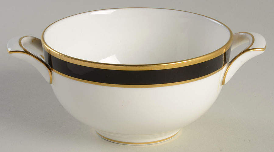 Lynton Footed Cream Soup Bowl by Coalport-1