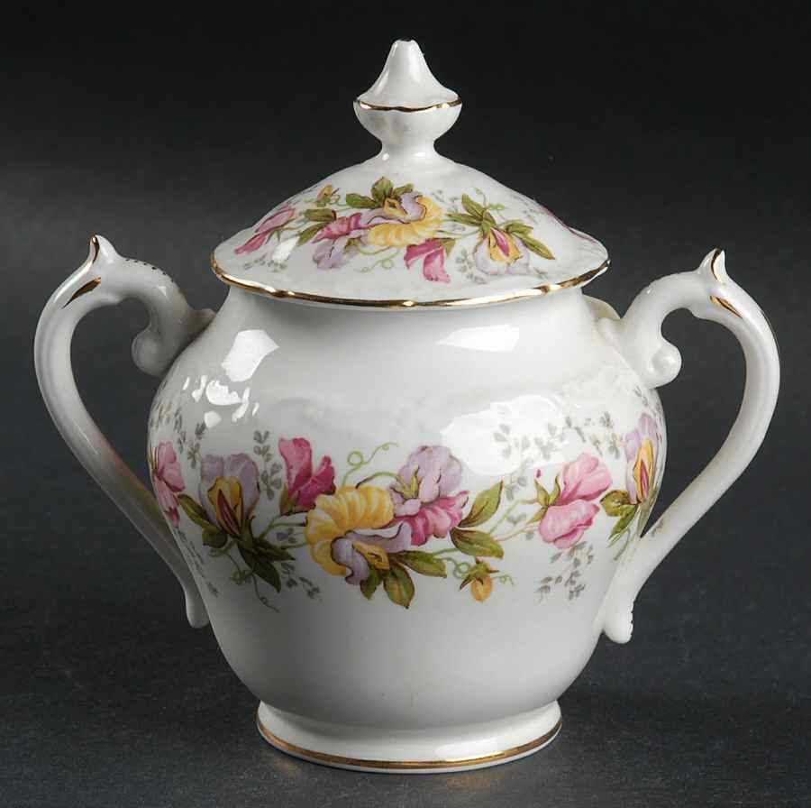 Marilyn Sugar Bowl & Lid by Coalport-1