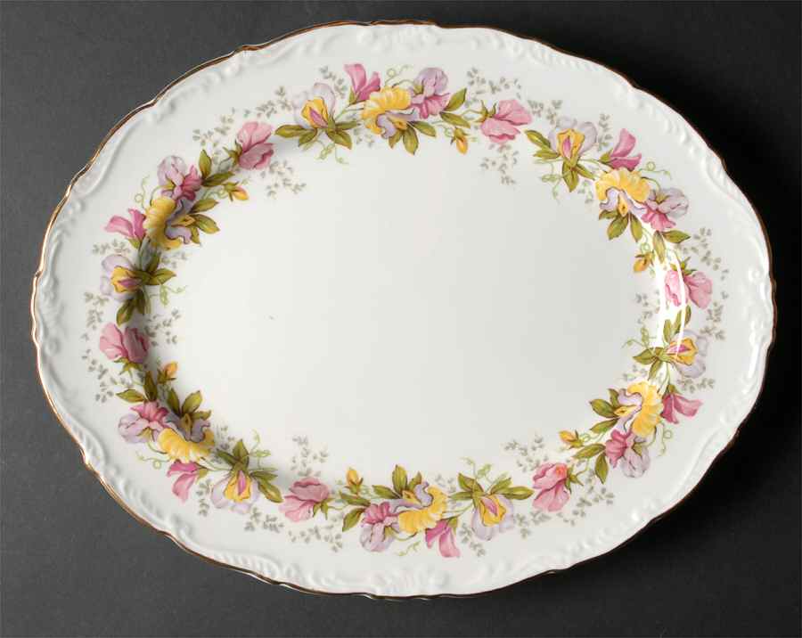 Marilyn 13" Oval Serving Platter by Coalport-1