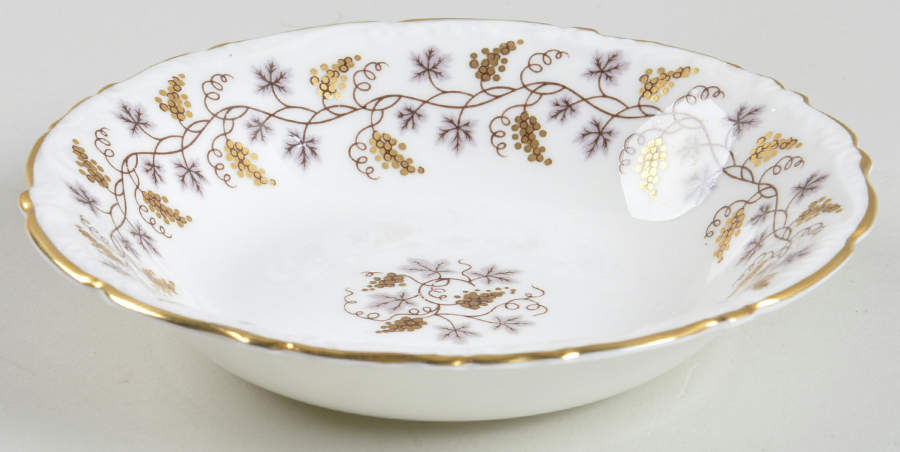 Minerva White (No Raised Edge) Fruit/Dessert (Sauce) Bowl by Coalport-1