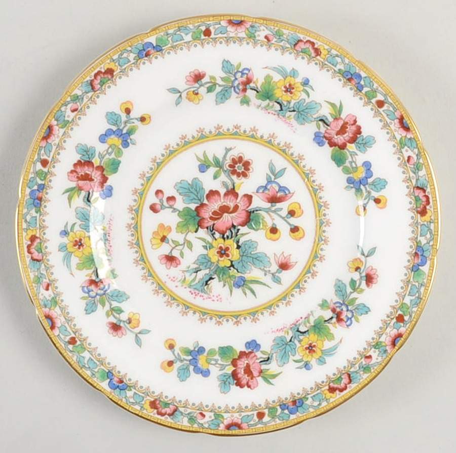 Ming Rose Bread & Butter Plate by Coalport-1