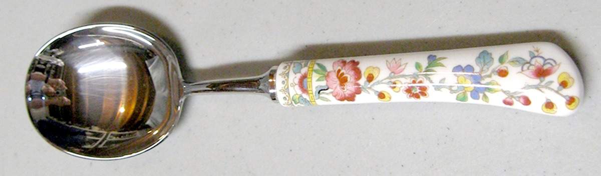 Ming Rose Cream Soup Spoon by Coalport-1