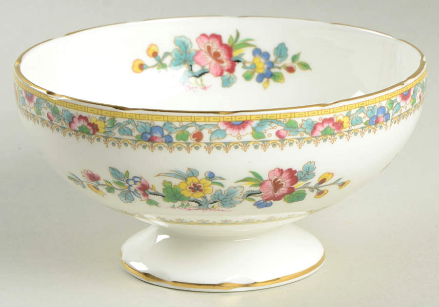 Ming Rose Cranberry Bowl by Coalport-1