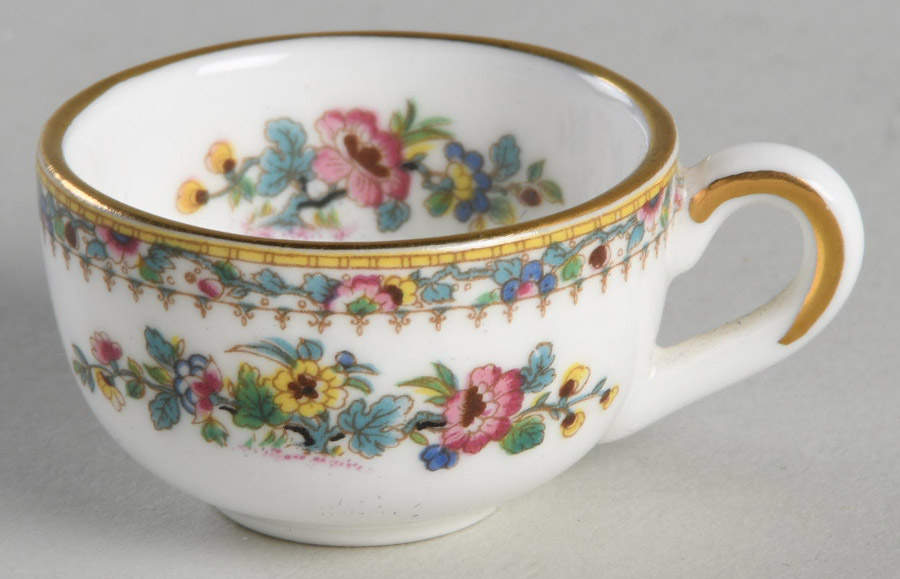 Ming Rose Miniature Cup Only by Coalport-1
