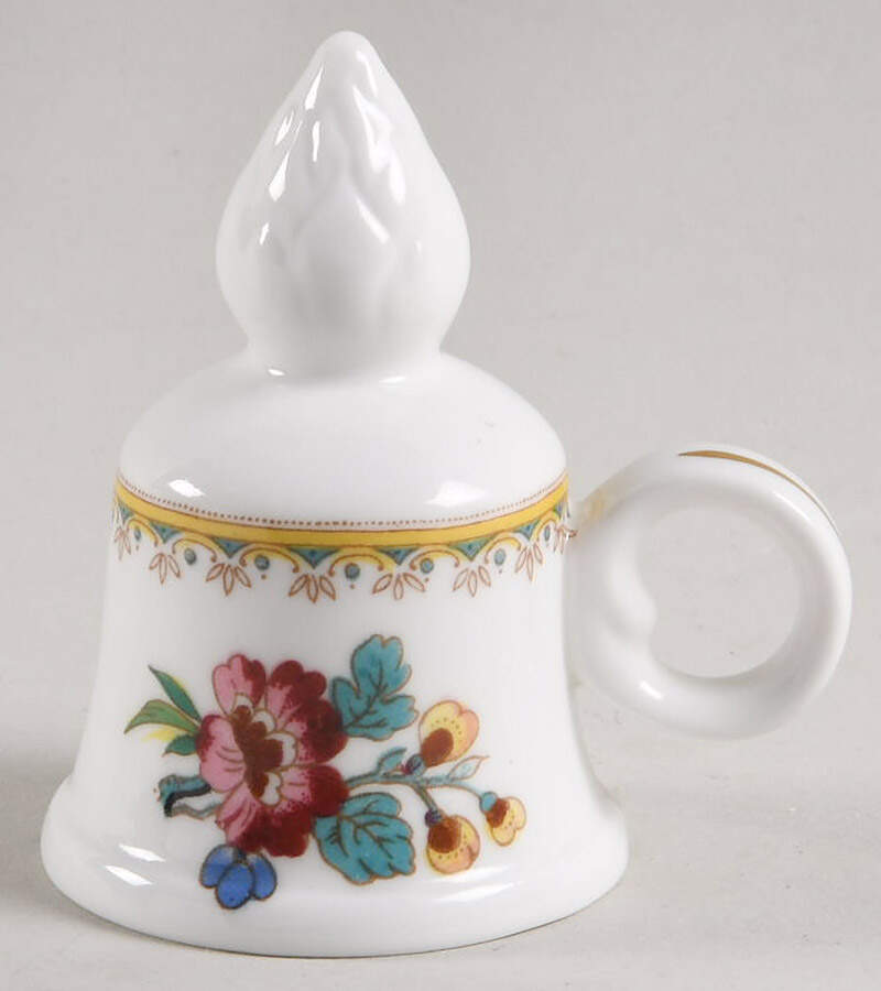 Ming Rose Candle Snuffer by Coalport-1