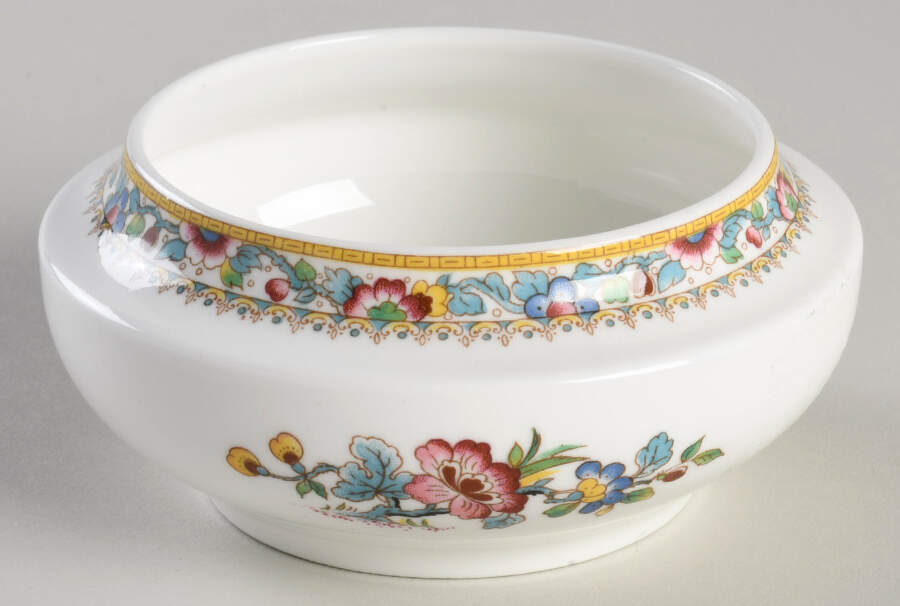 Ming Rose 3" Round Box No Lid by Coalport-1