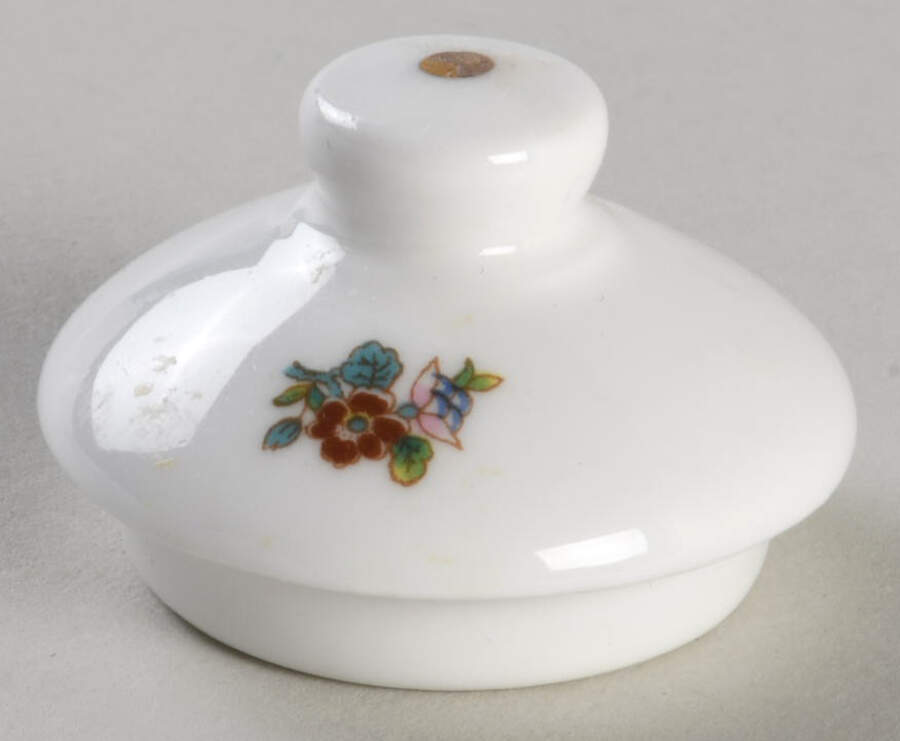 Ming Rose Lid for Miniature Kettle by Coalport-1