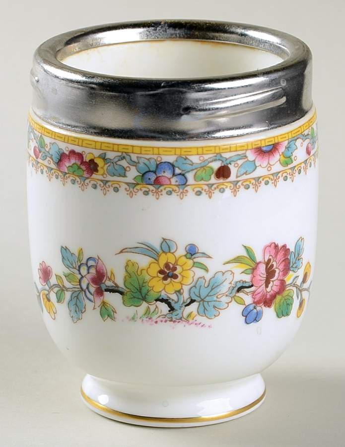 Ming Rose Egg Coddler No Lid by Coalport-1