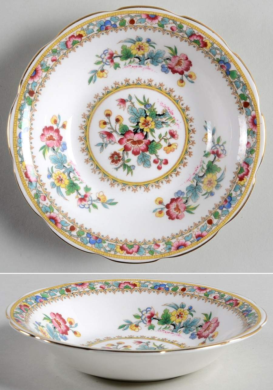 Ming Rose Fruit/Dessert (Sauce) Bowl by Coalport-1