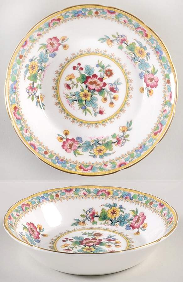 Ming Rose Fruit/Dessert (Sauce) Bowl by Coalport-1