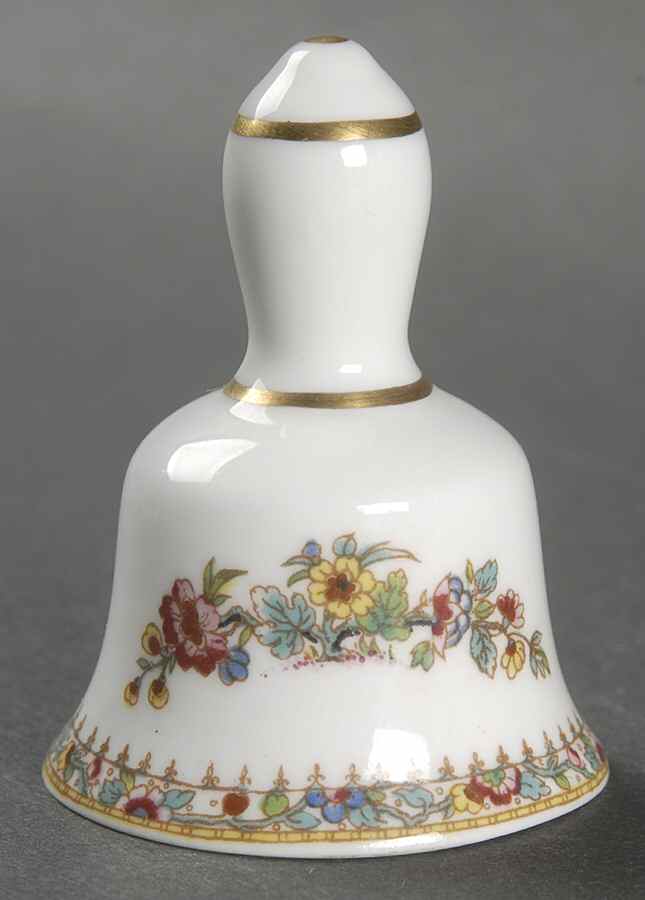 Ming Rose Miniature Bell by Coalport-1