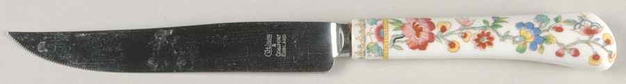 Ming Rose Individual Steak Knife by Coalport-1