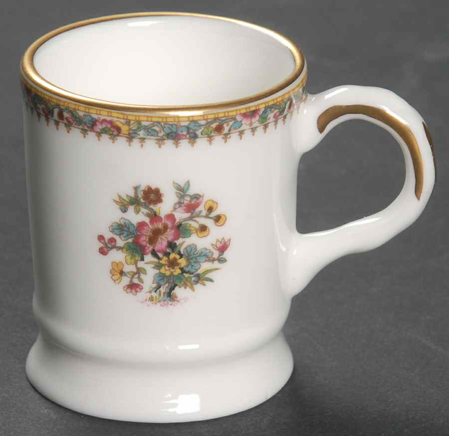 Ming Rose Miniature Tankard by Coalport-1