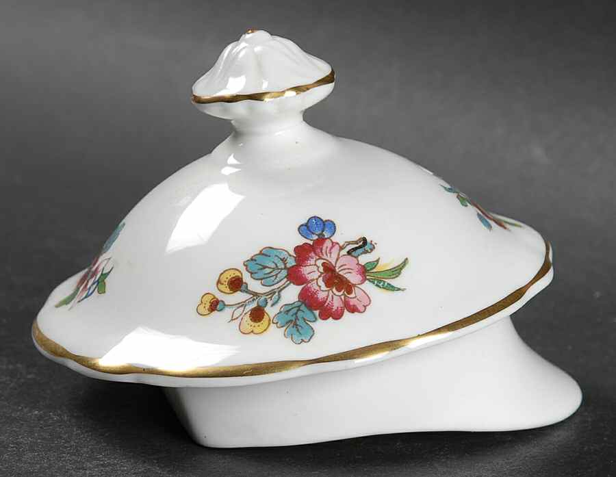 Ming Rose Lid for Individual Coffee Pot by Coalport-1