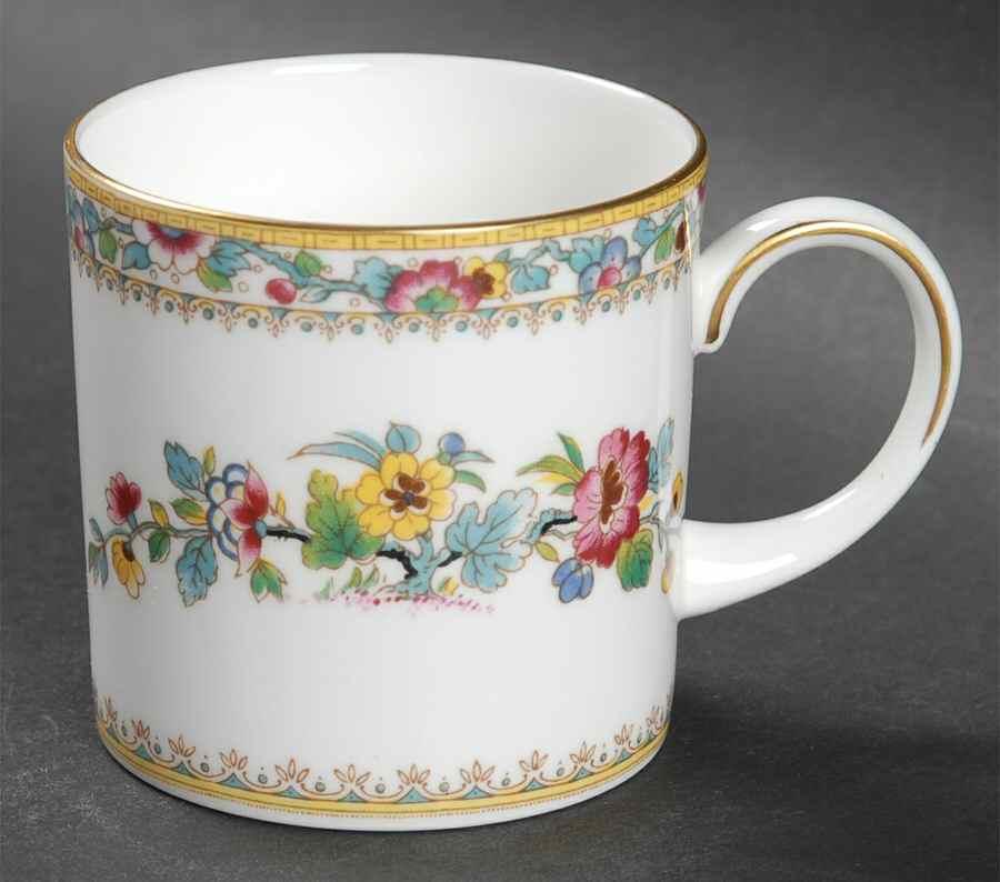 Ming Rose Flat Demitasse Cup by Coalport-1