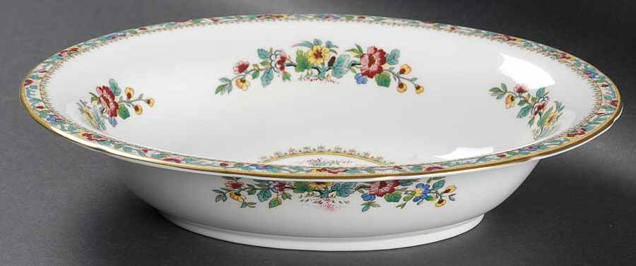 Ming Rose 9" Oval Vegetable Bowl by Coalport-1