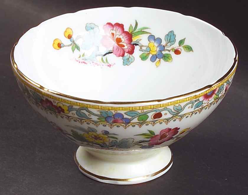 Ming Rose Mini Open Sugar Bowl by Coalport-1