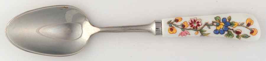 Ming Rose Place/Oval Soup Spoon by Coalport-1