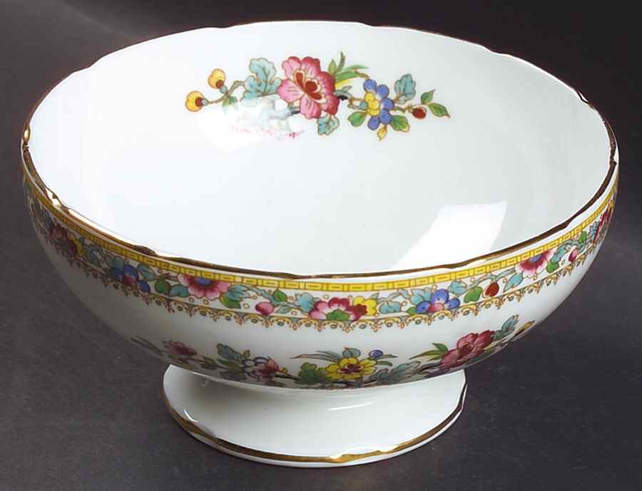 Ming Rose Open Sugar Bowl by Coalport-1